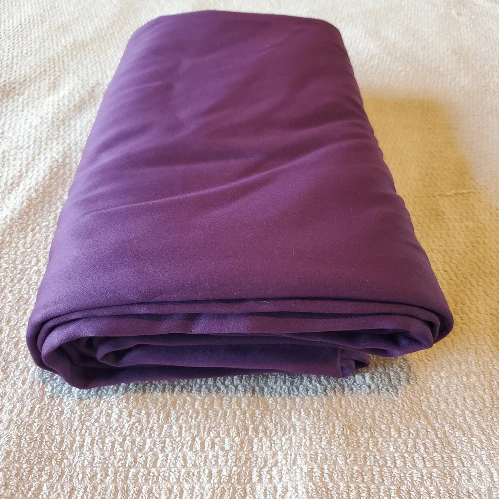 IKEA Werna Blackout Curtains Purple 57x118 Solid Room Darkening Drapes 21728